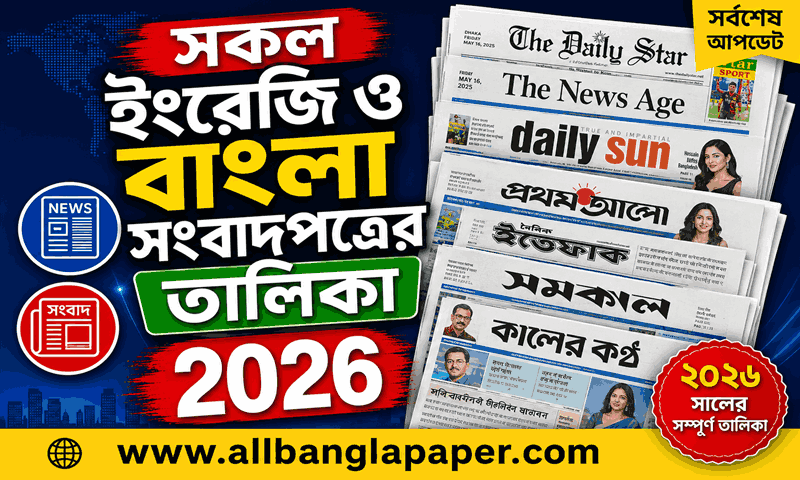 English Newspaper List 2026: Bangladesh's English-Language Dailies