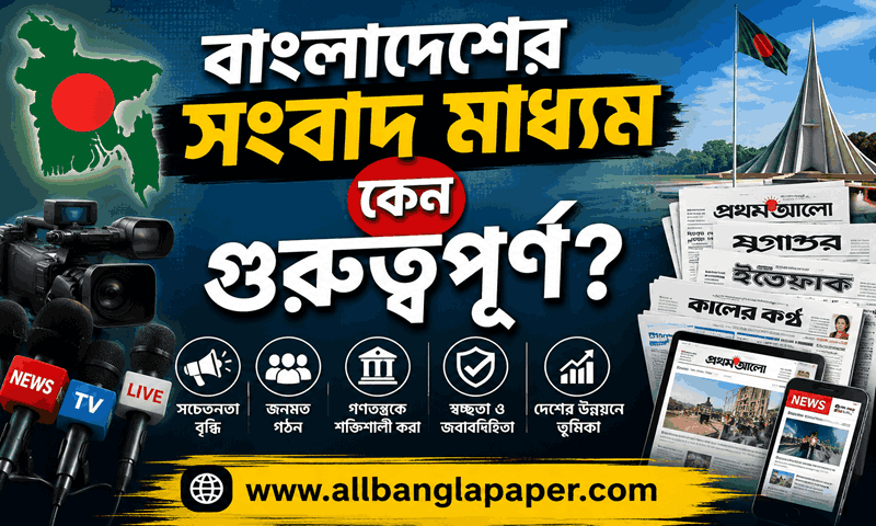 বাংলাদেশের গণমাধ্যম: কেন একাধিক পত্রিকা পড়া জরুরি
