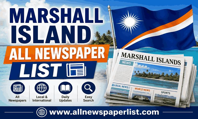 Marshall Island All Newspaper List - Most Popular Newspaper in Marshall Island