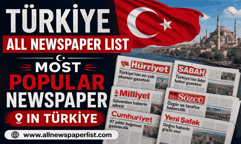 Türkiye All Newspaper List