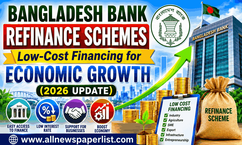 Bangladesh Bank Refinance Schemes