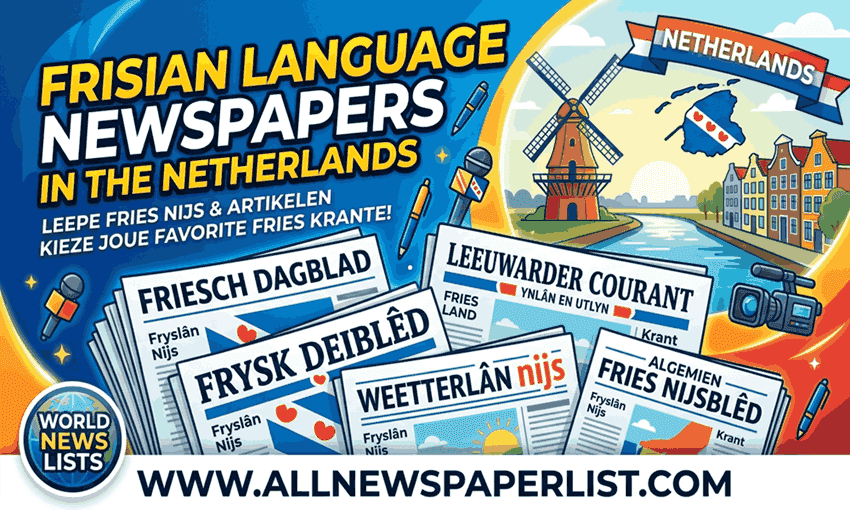 Frisian Language Newspapers in the Netherlands