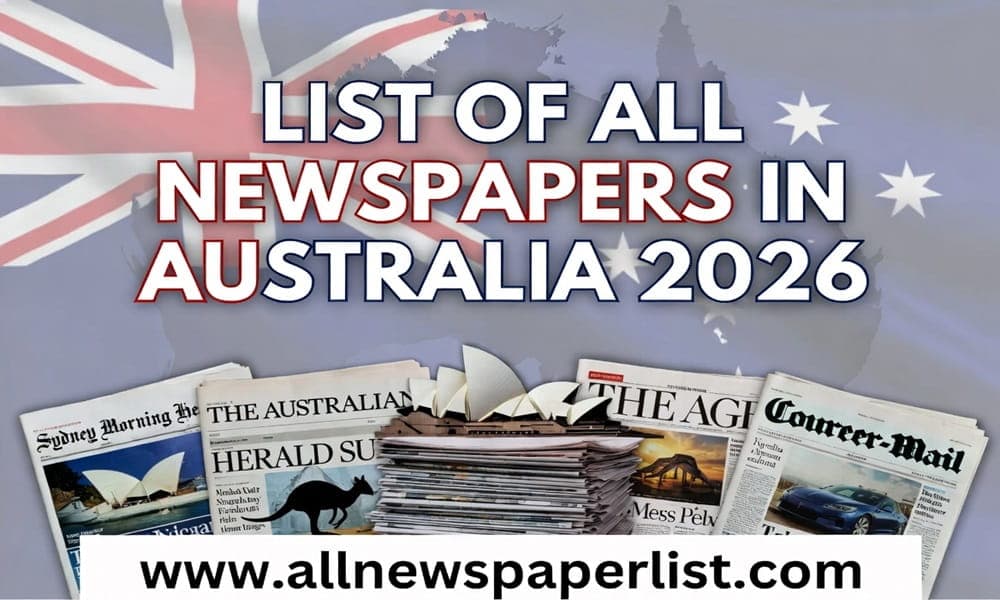 List of All Newspapers in Australia