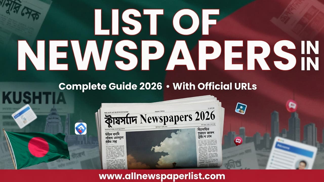 List of Newspapers in Kushtia
