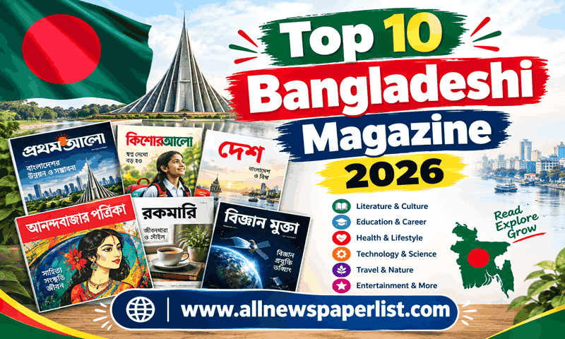Top 10 Bangladeshi Magazine
