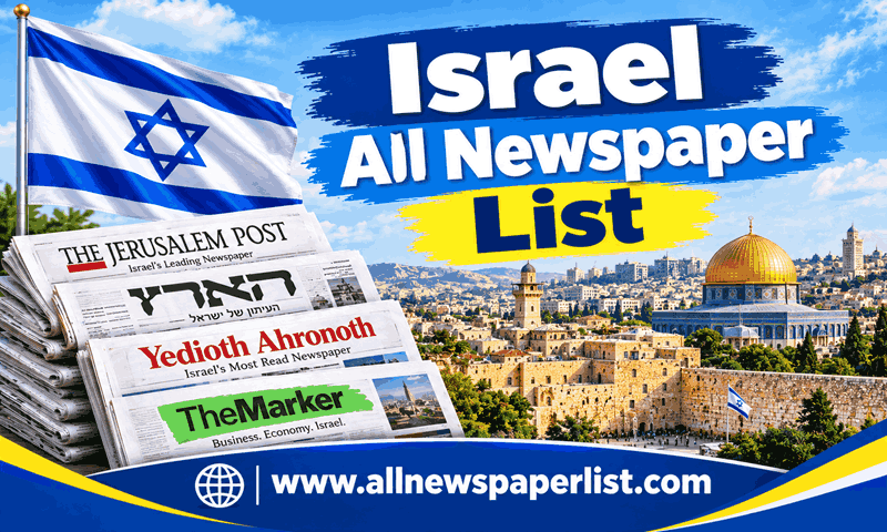 Israel All Newspaper List