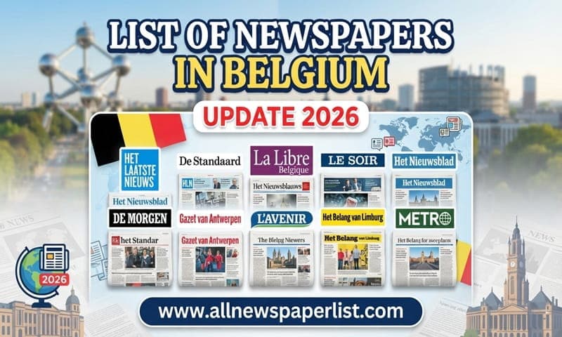 List of Newspapers in Belgium ( Update 2026 )
