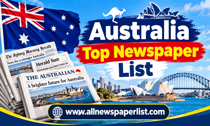 Australian Top Newspaper List