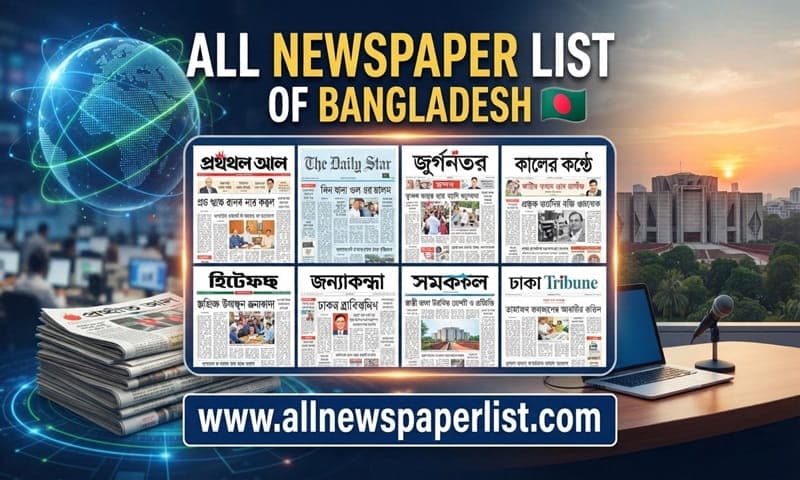 All Newspaper List of Bangladesh